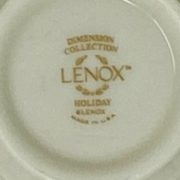 LENOX "Holiday" Dimension Collection Cups NWOT - Picture 5 of 7